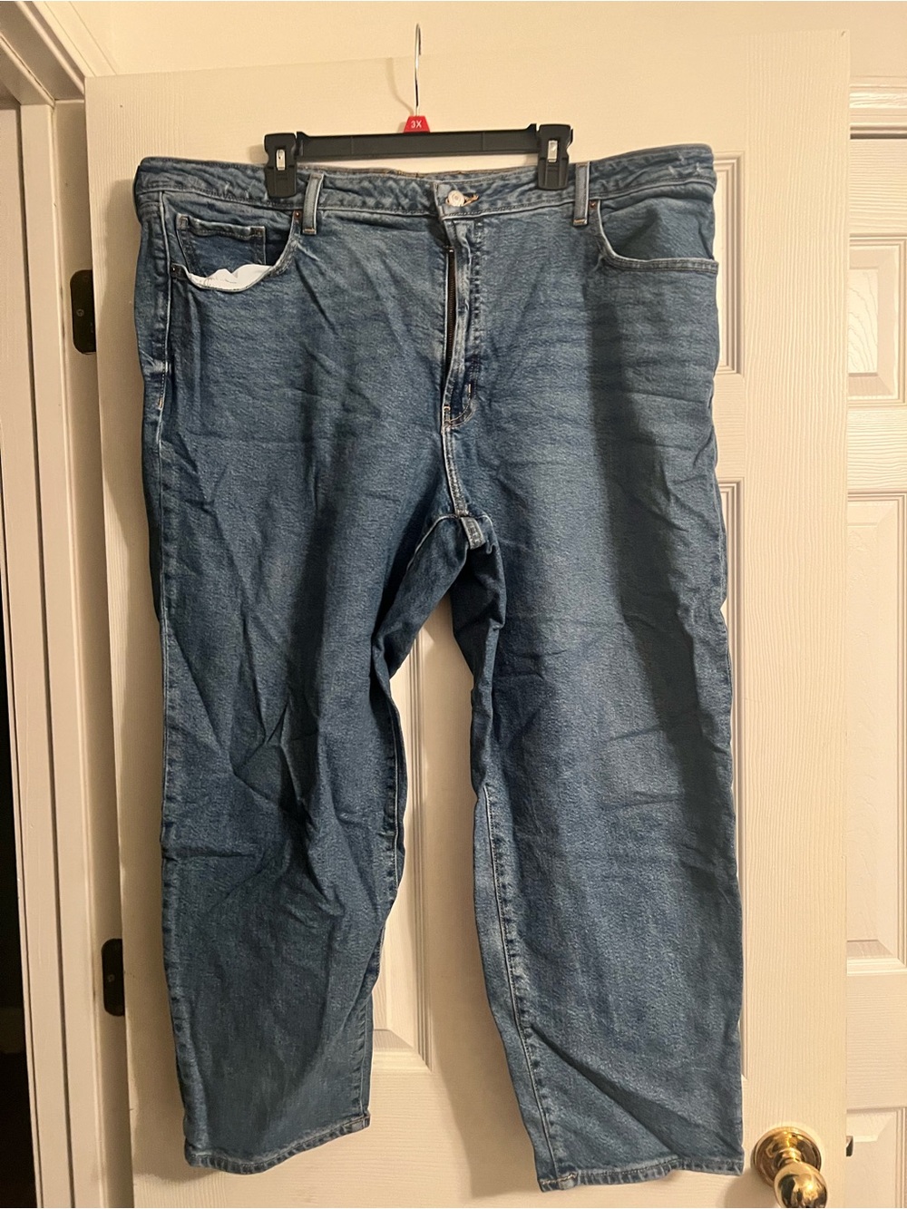 Women’s Blue Denim Jeans - Old Navy OG Straight